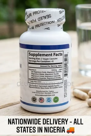 Magnesium Complex (1000mg,8 Forms) - 90 Capsules | Nationwide Delivery