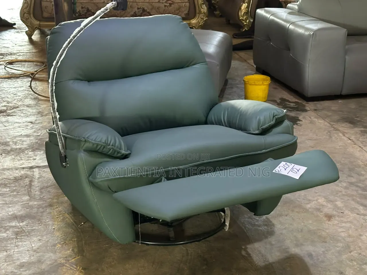 Leather Recliner Sofa