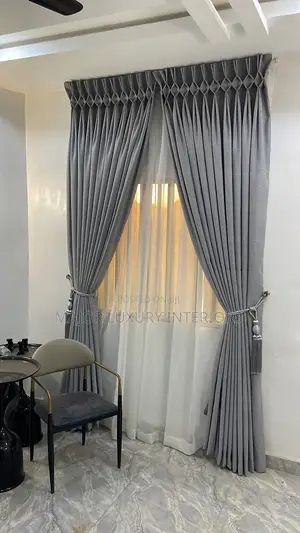 Double Pleat Design With High Quality Turkey Fabric