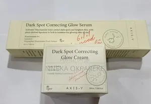 Axis-Y Dark Spot Correcting Glow Serum and Cream