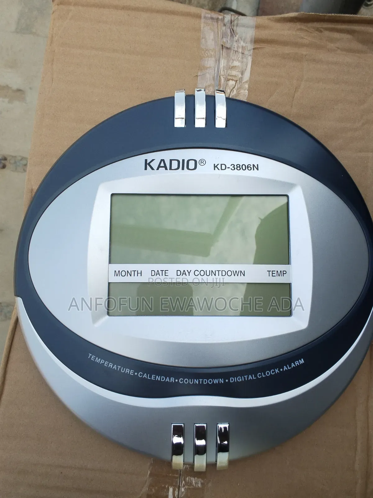 Kadio Kd-3806n Digital Alarm Clock