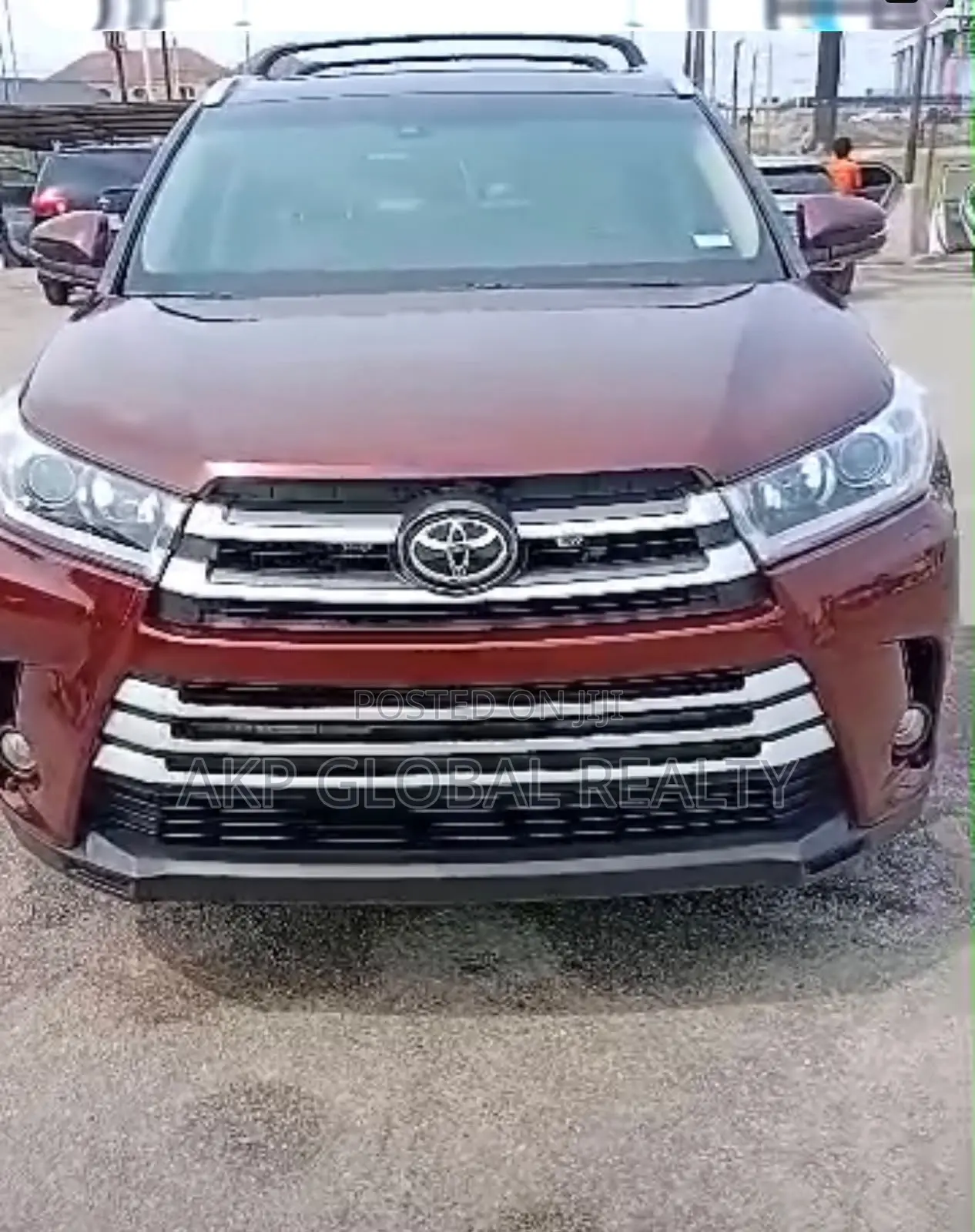 Toyota Highlander 2015 Red