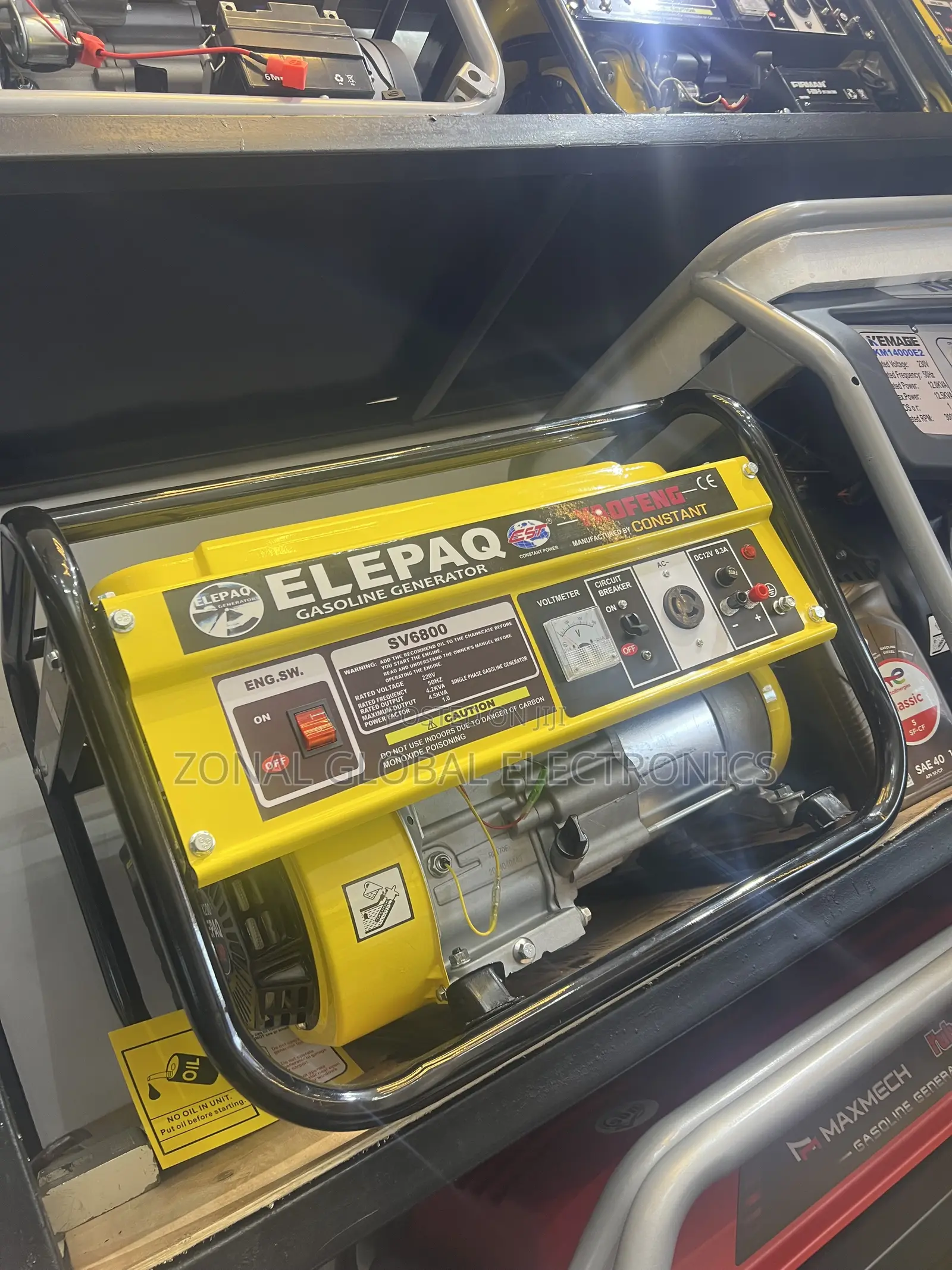 Elepaq Constant 4.5kva Petrol Generator