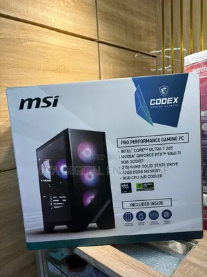 New Desktop Computer MSI Codex R2 32GB Intel Core Ultra 7 SSD 2T