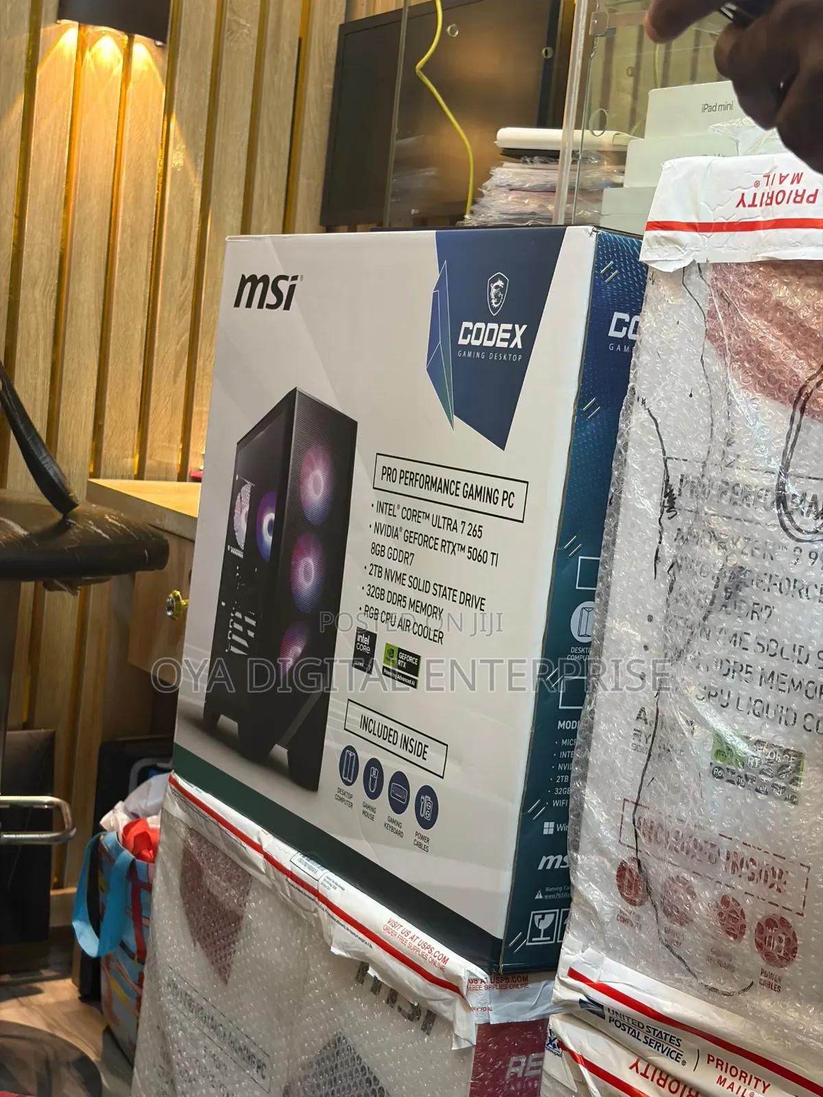 New Desktop Computer MSI Codex R2 32GB Intel Core Ultra 7 SSD 2T