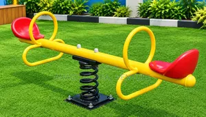 2 Seater Spring Seesaw or Spring-Mounted Playground Seesaw