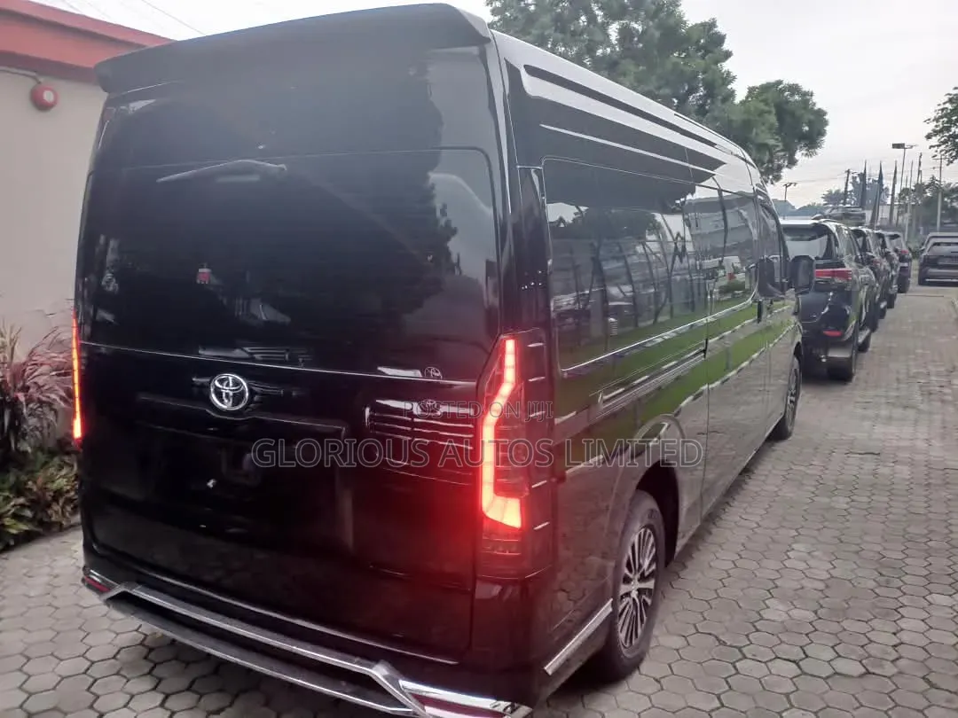 New Toyota HiAce 2026 Black