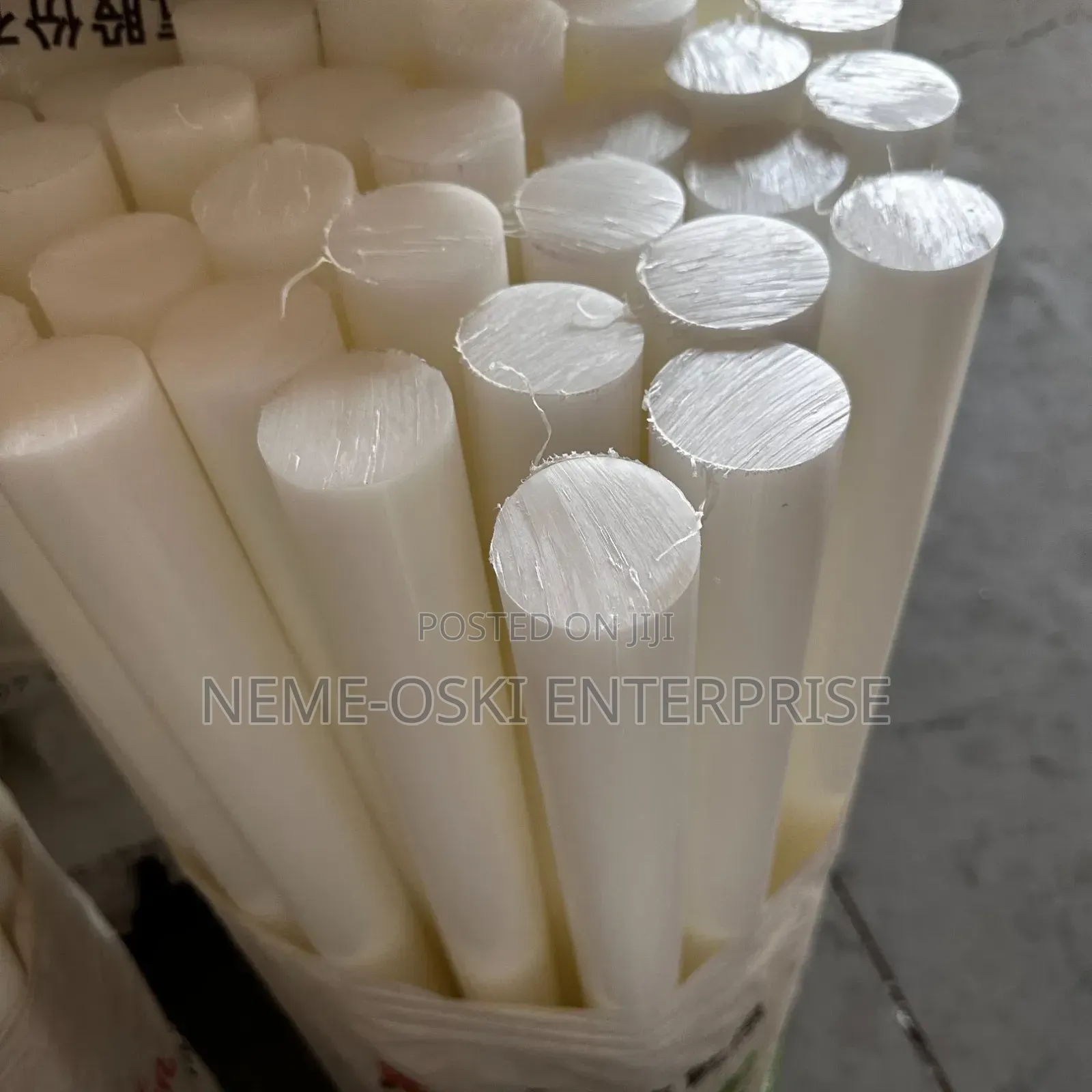 Nylon Rod / Plastic Rod - White