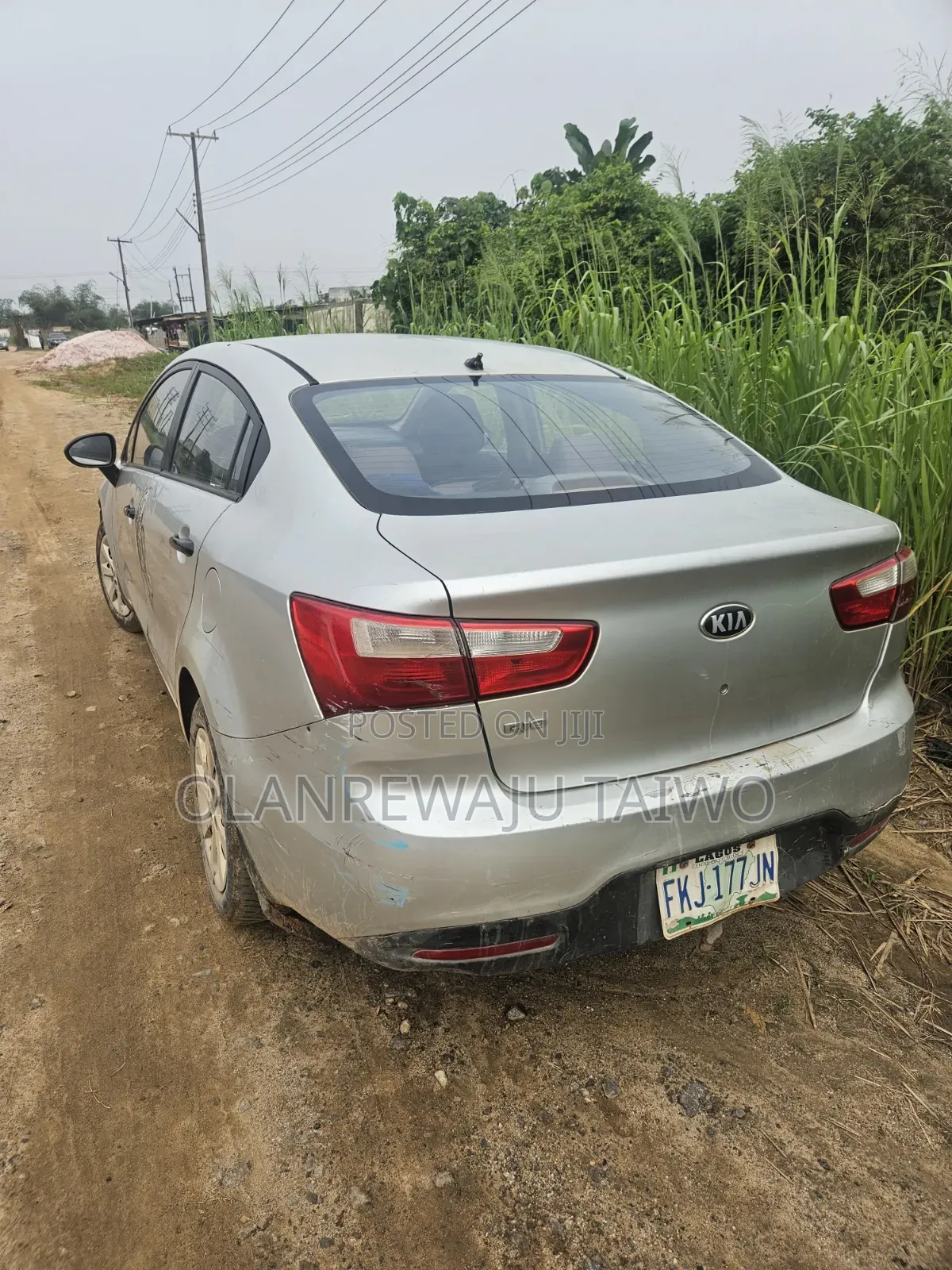 Kia Rio 2012 Silver