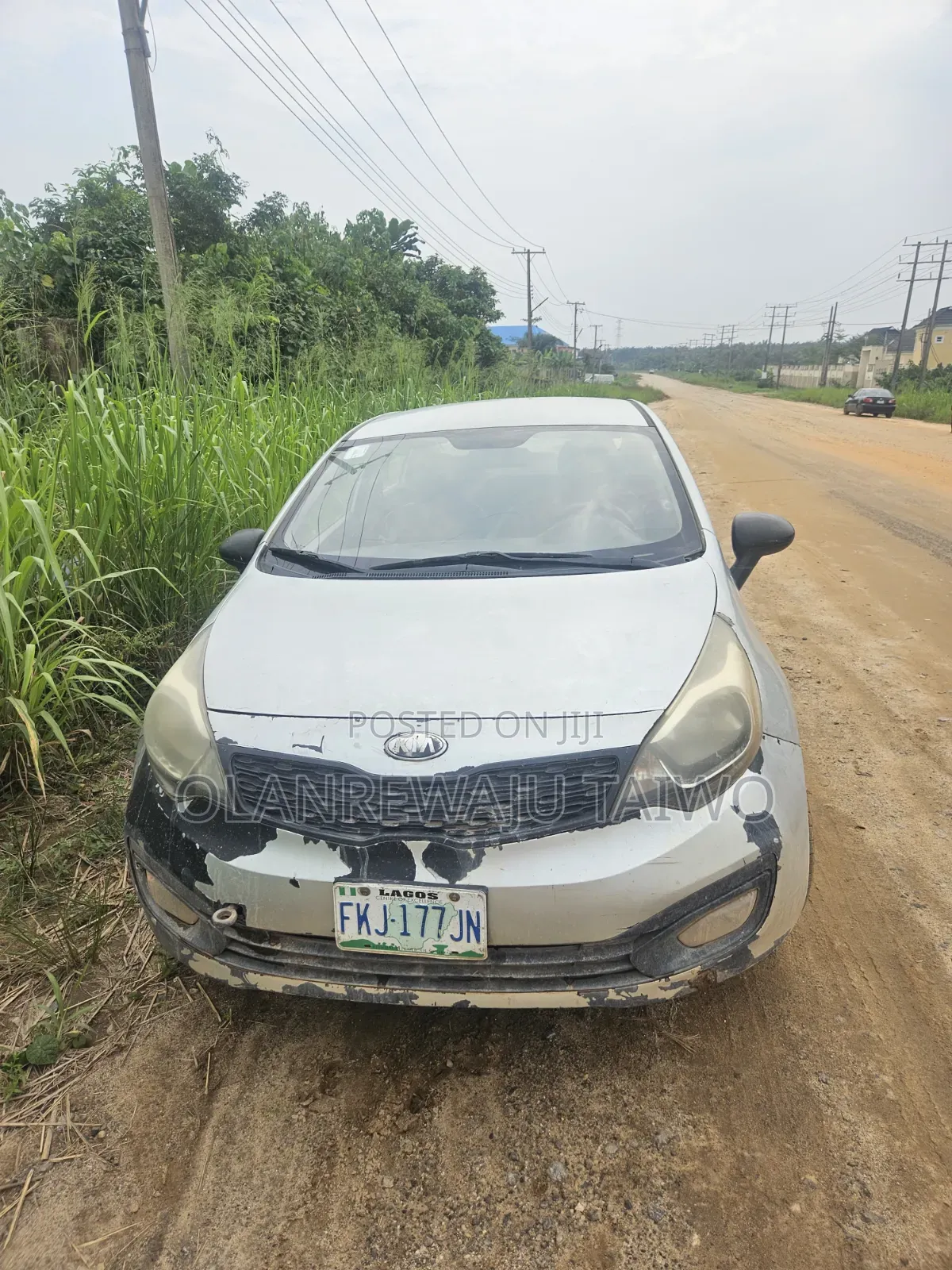 Kia Rio 2012 Silver