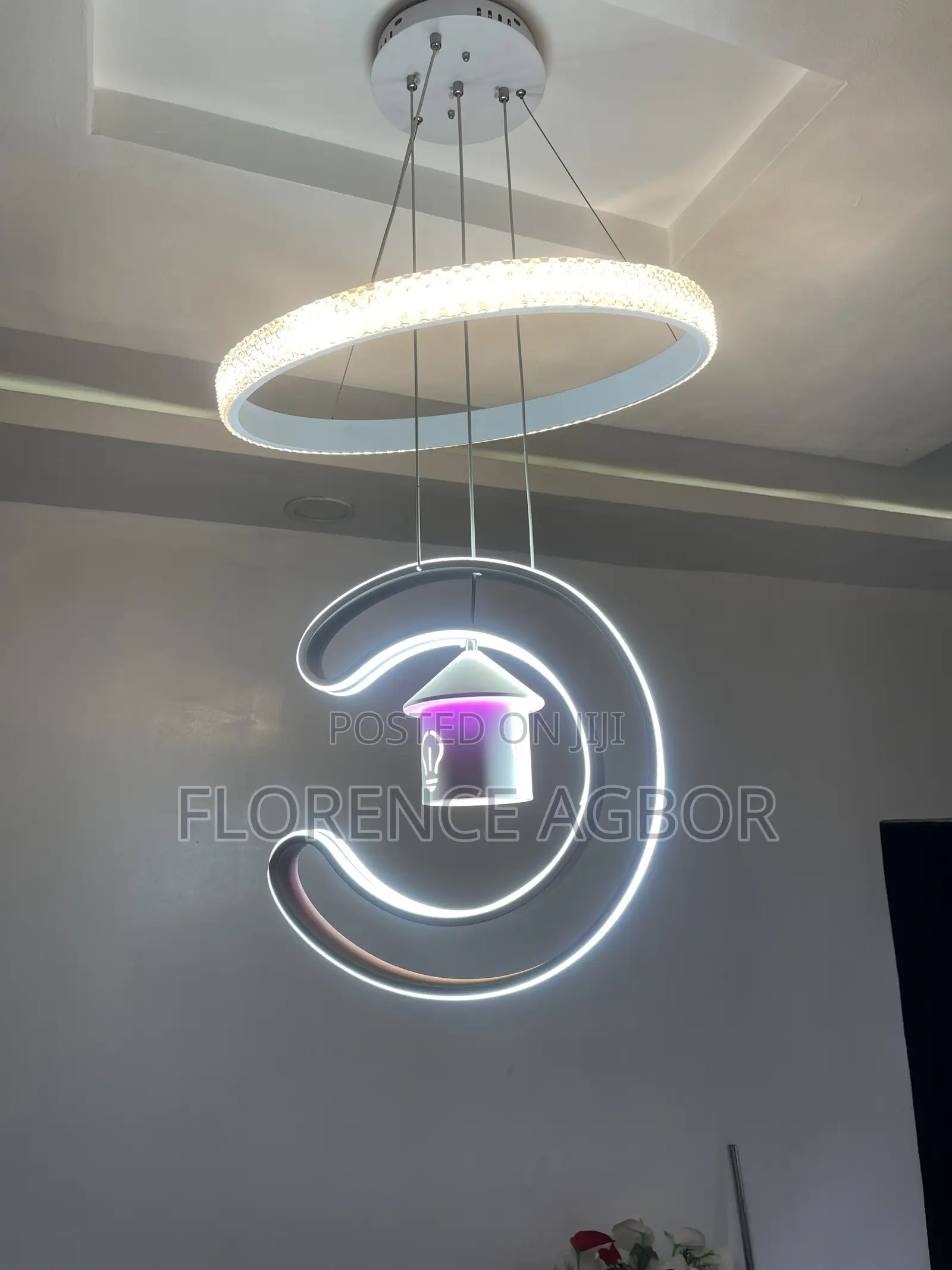 3 Tone Chandelier Light