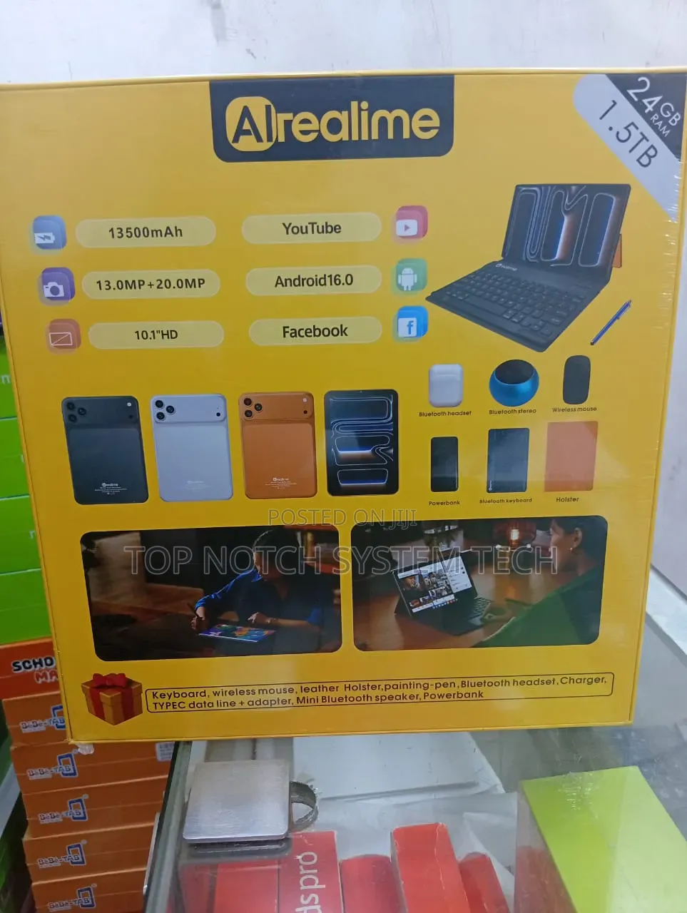 New Realime Pad 55 Ultra Max 512 GB Black