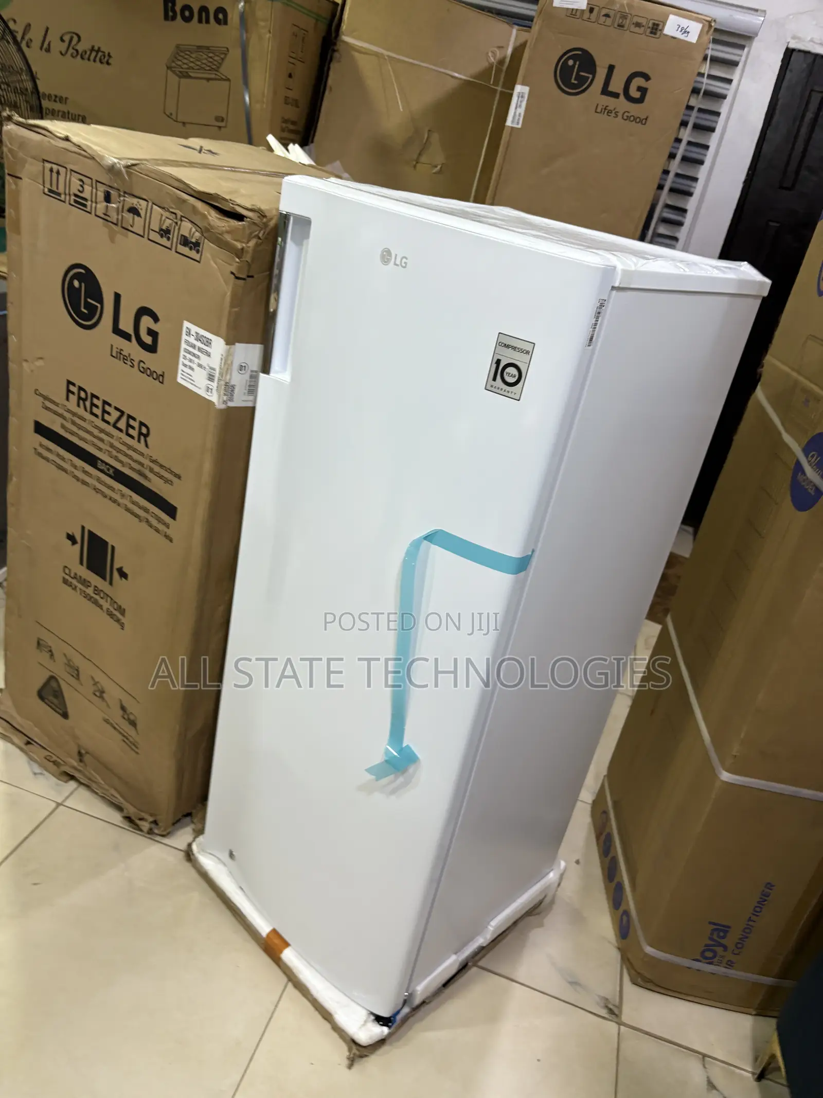LG GN-304SQBR Freezer for Meat Sellers