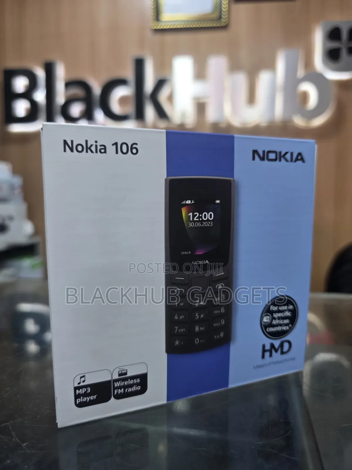 New Nokia 106 Black