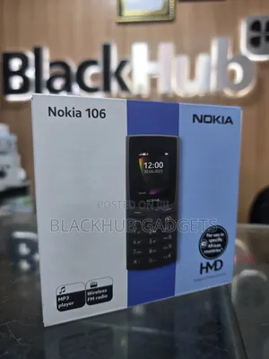 New Nokia 106 Black