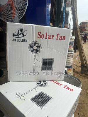 16inches JX Golden Solar Fan