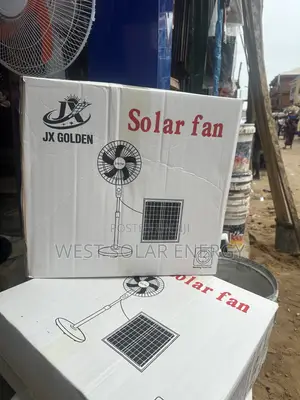 16inches JX Golden Solar Fan