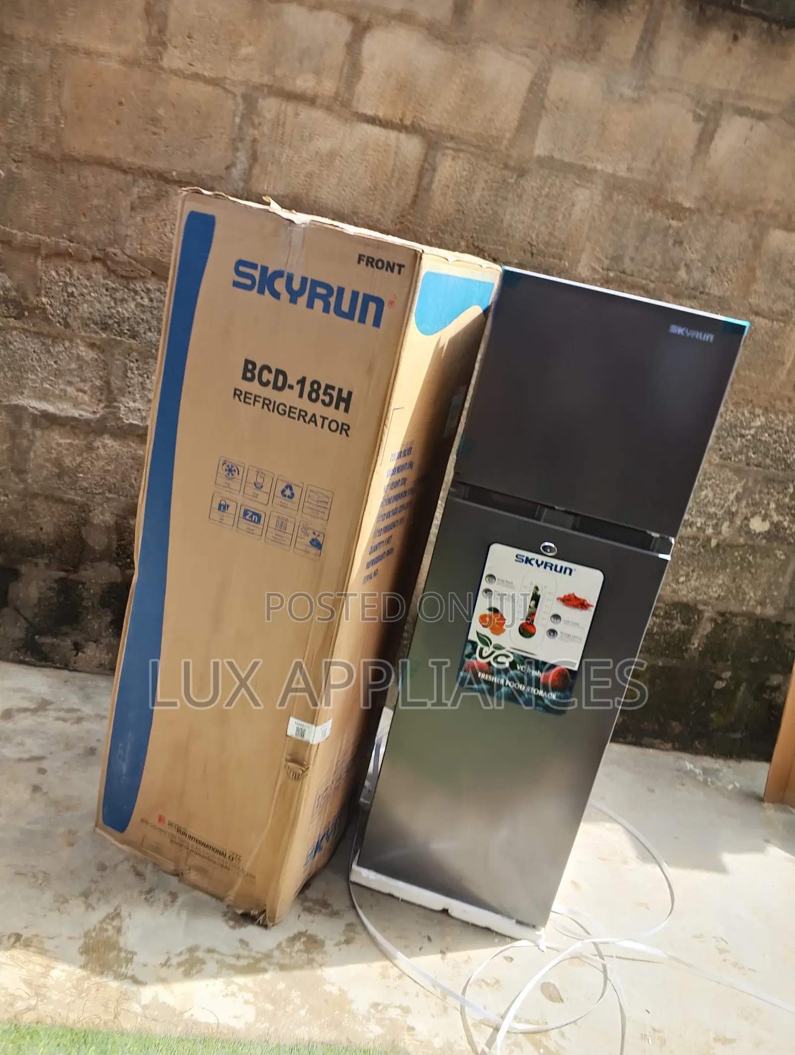 SKYRUN BCD-185H Practical Home Refrigerator