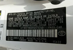 Toyota Camry XSE AWD 2024 White