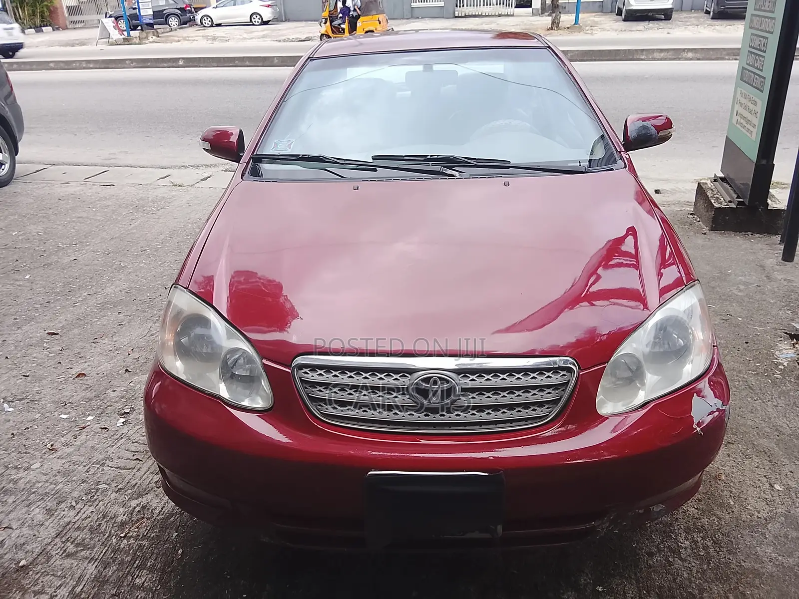 Toyota Corolla 1.4 D-4D Automatic 2007 Red