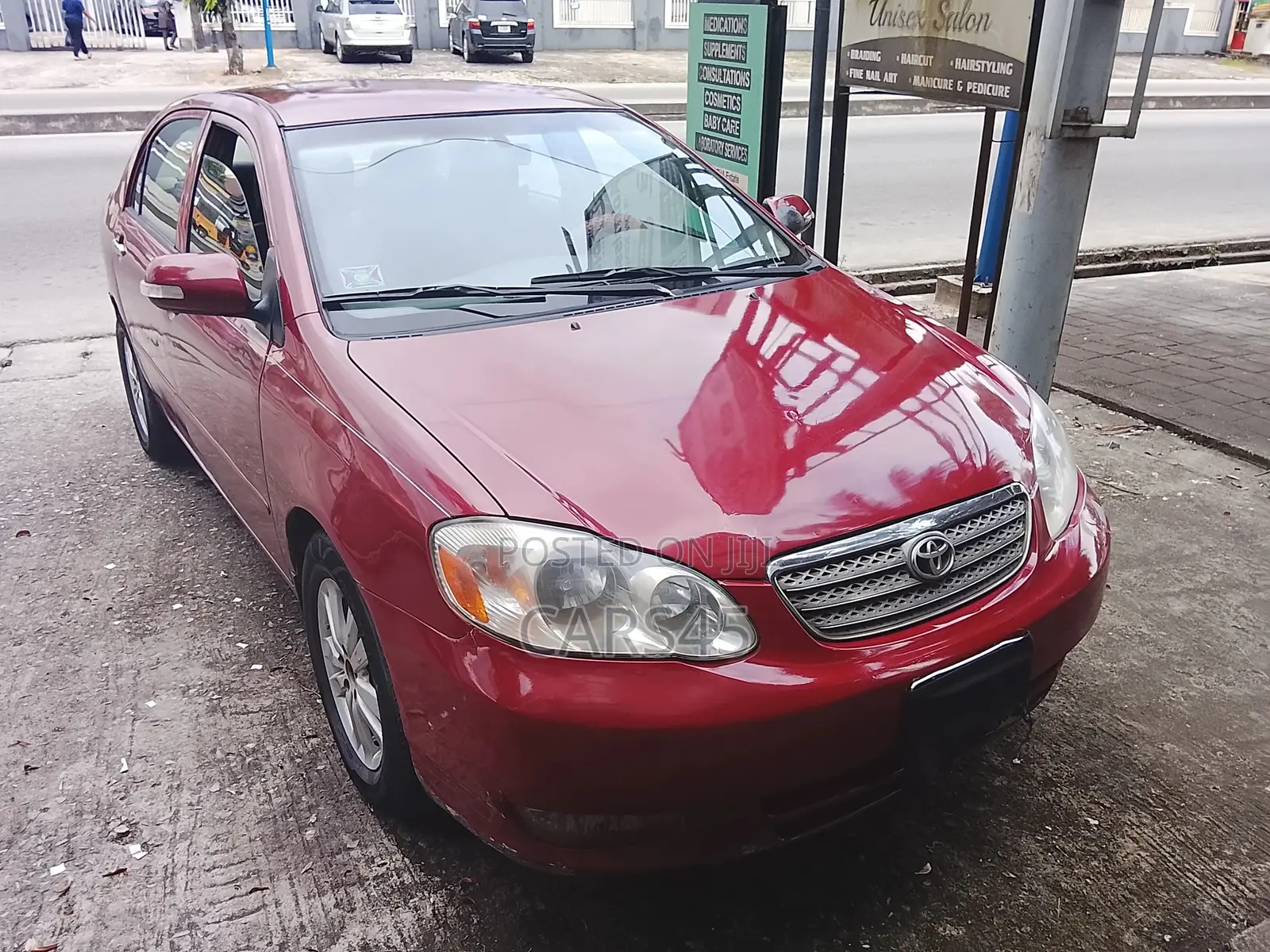 Toyota Corolla 1.4 D-4D Automatic 2007 Red
