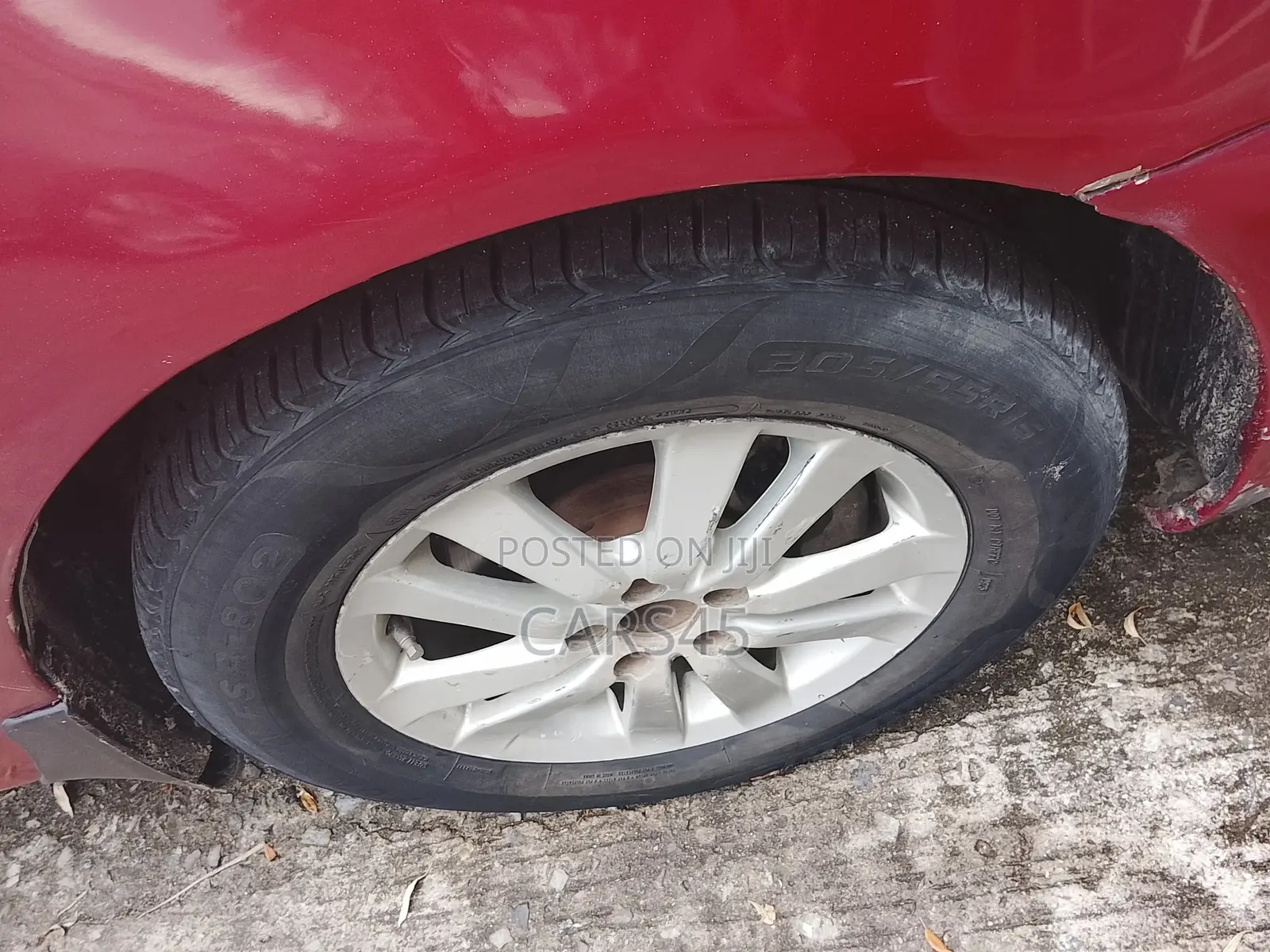 Toyota Corolla 1.4 D-4D Automatic 2007 Red