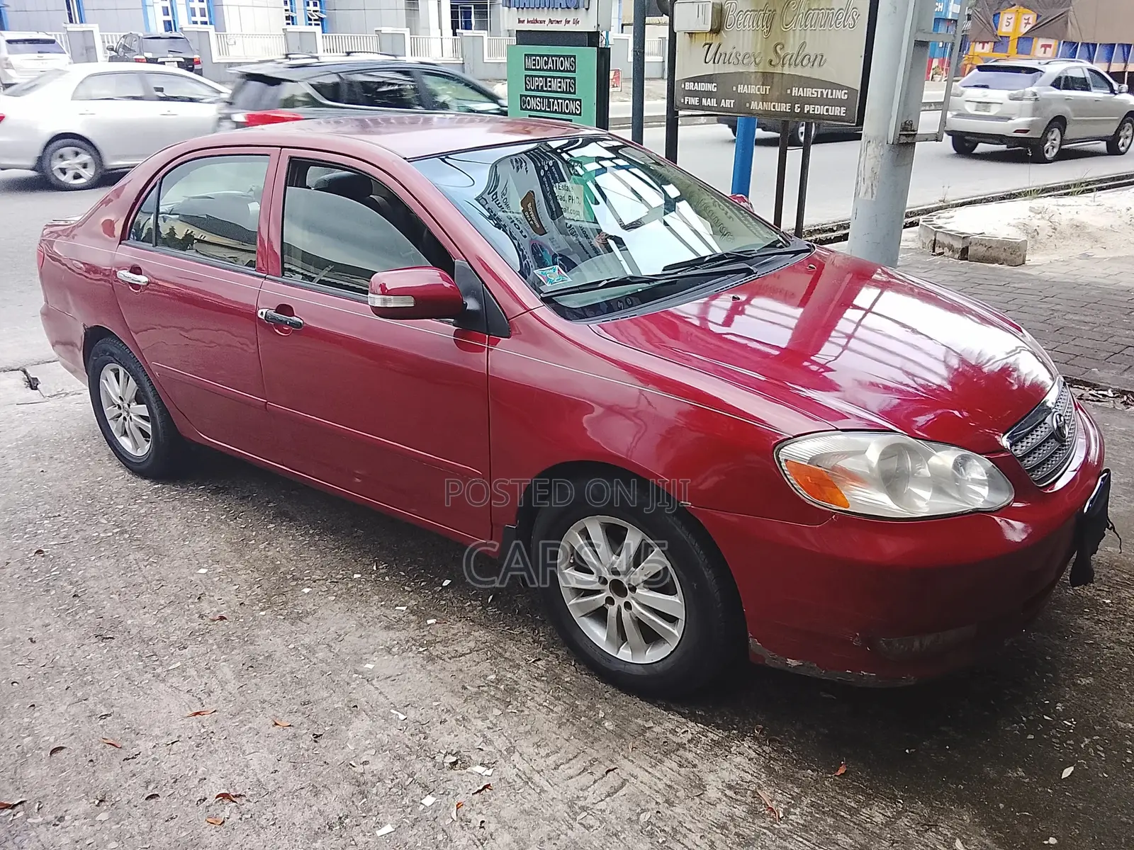 Toyota Corolla 1.4 D-4D Automatic 2007 Red
