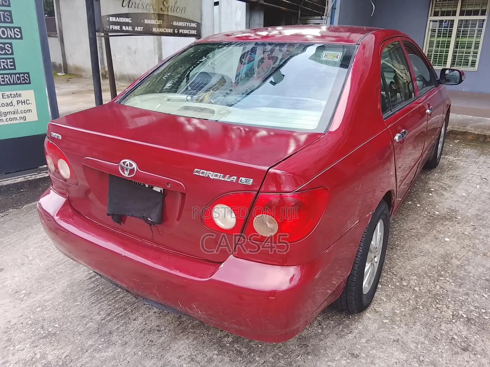Toyota Corolla 1.4 D-4D Automatic 2007 Red