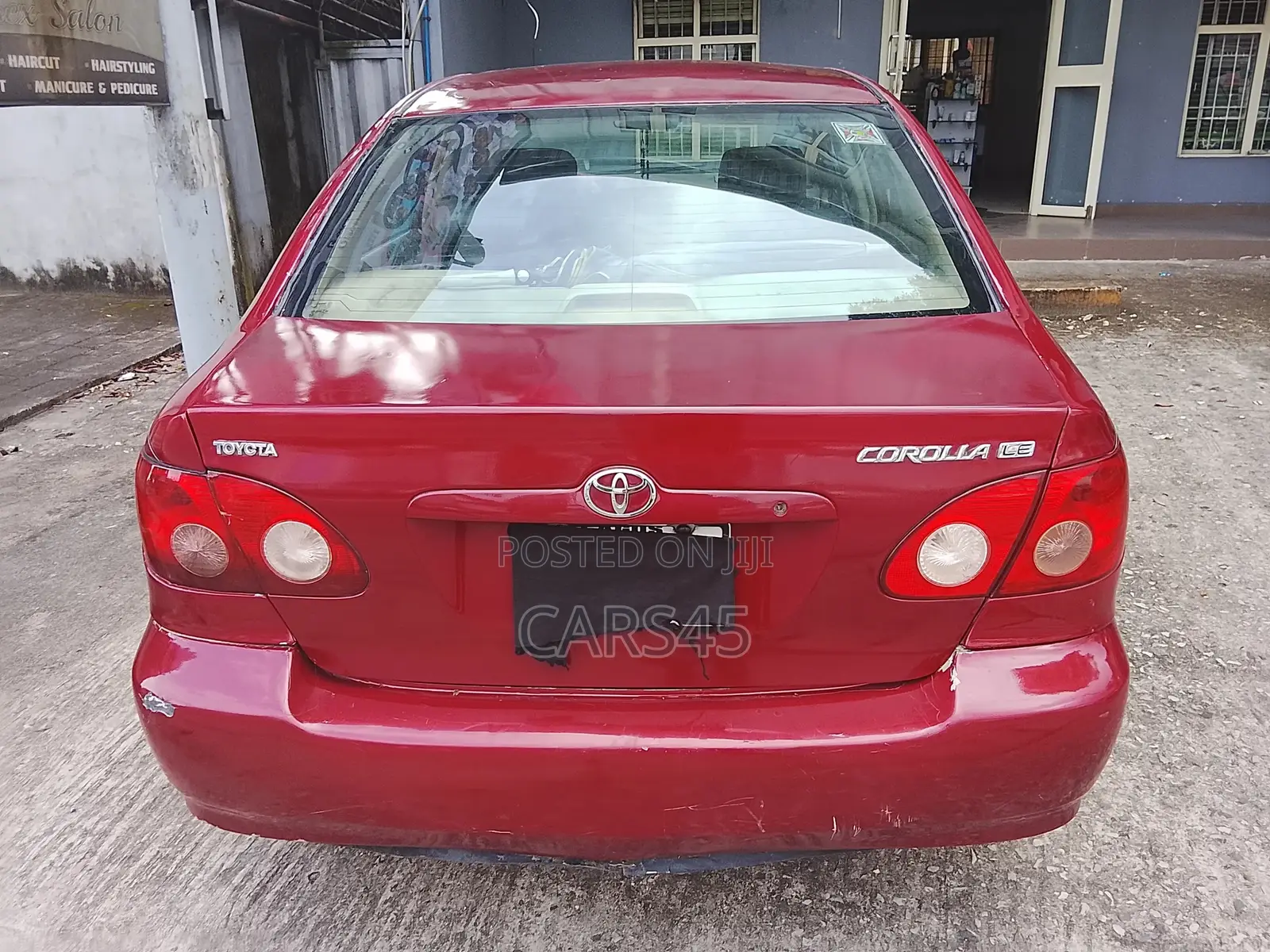 Toyota Corolla 1.4 D-4D Automatic 2007 Red