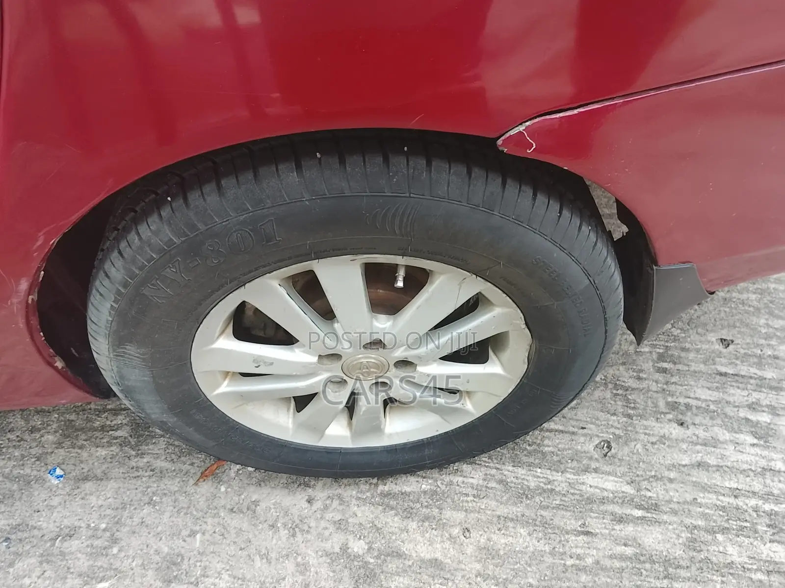 Toyota Corolla 1.4 D-4D Automatic 2007 Red