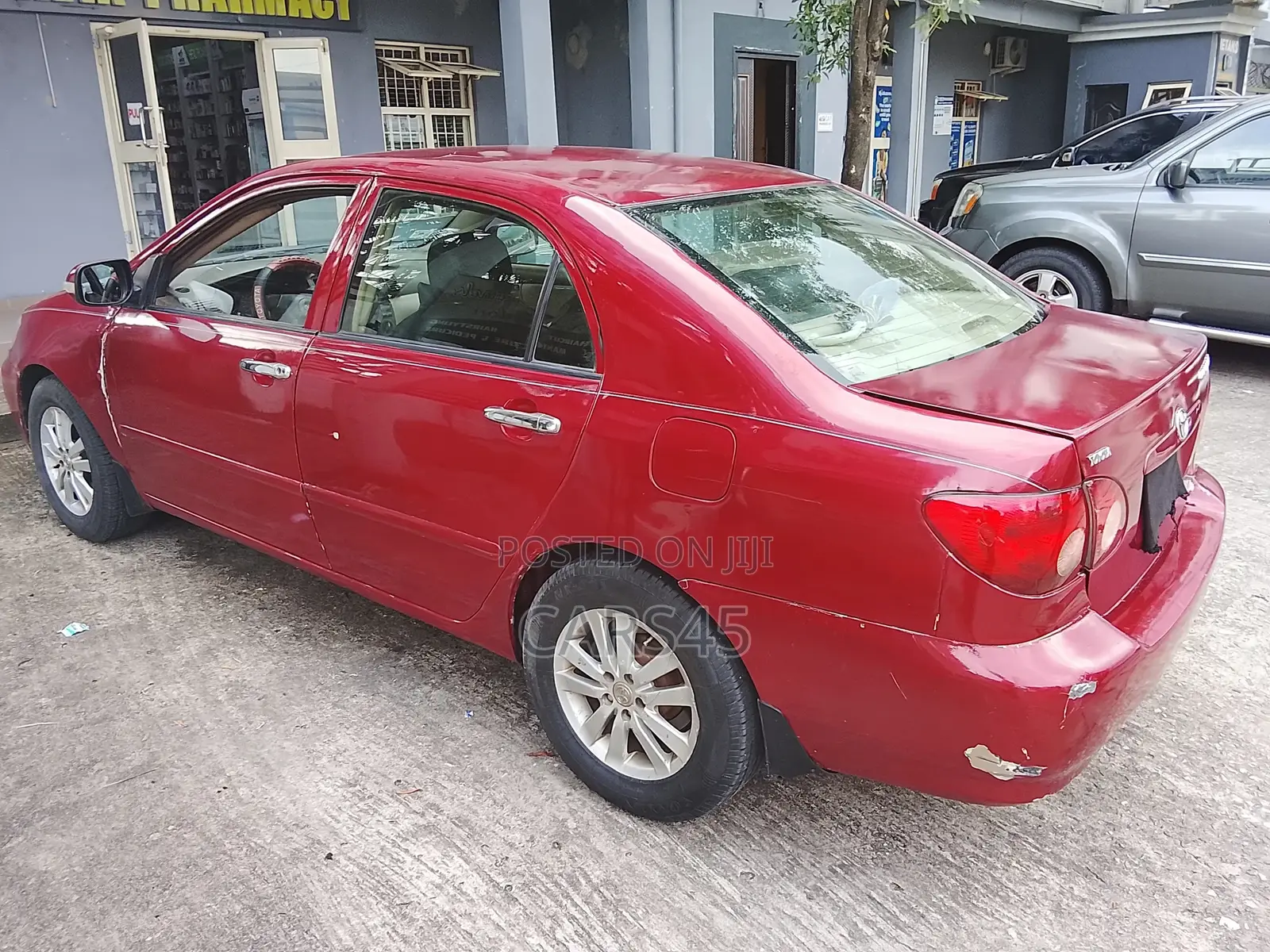 Toyota Corolla 1.4 D-4D Automatic 2007 Red