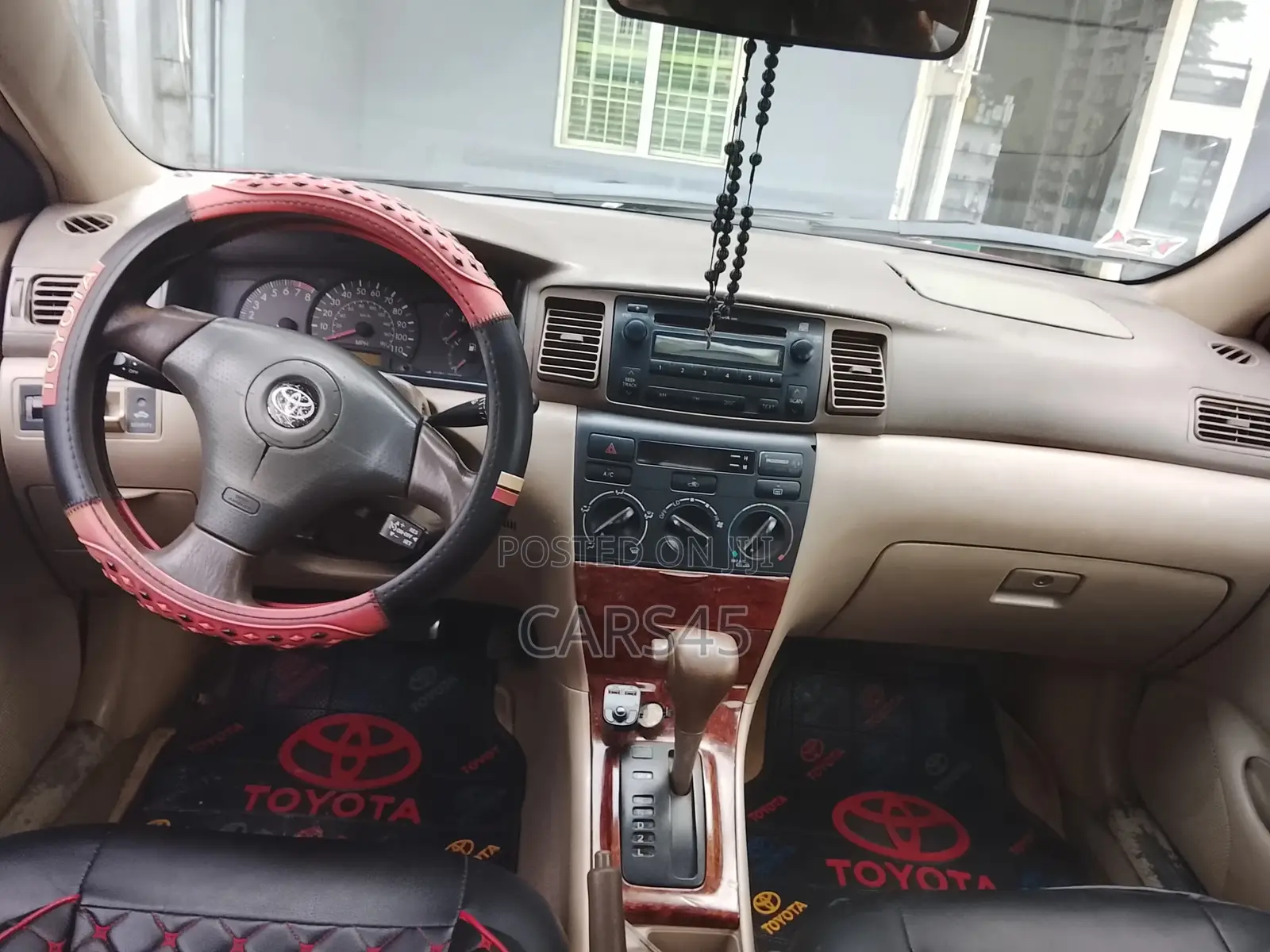 Toyota Corolla 1.4 D-4D Automatic 2007 Red