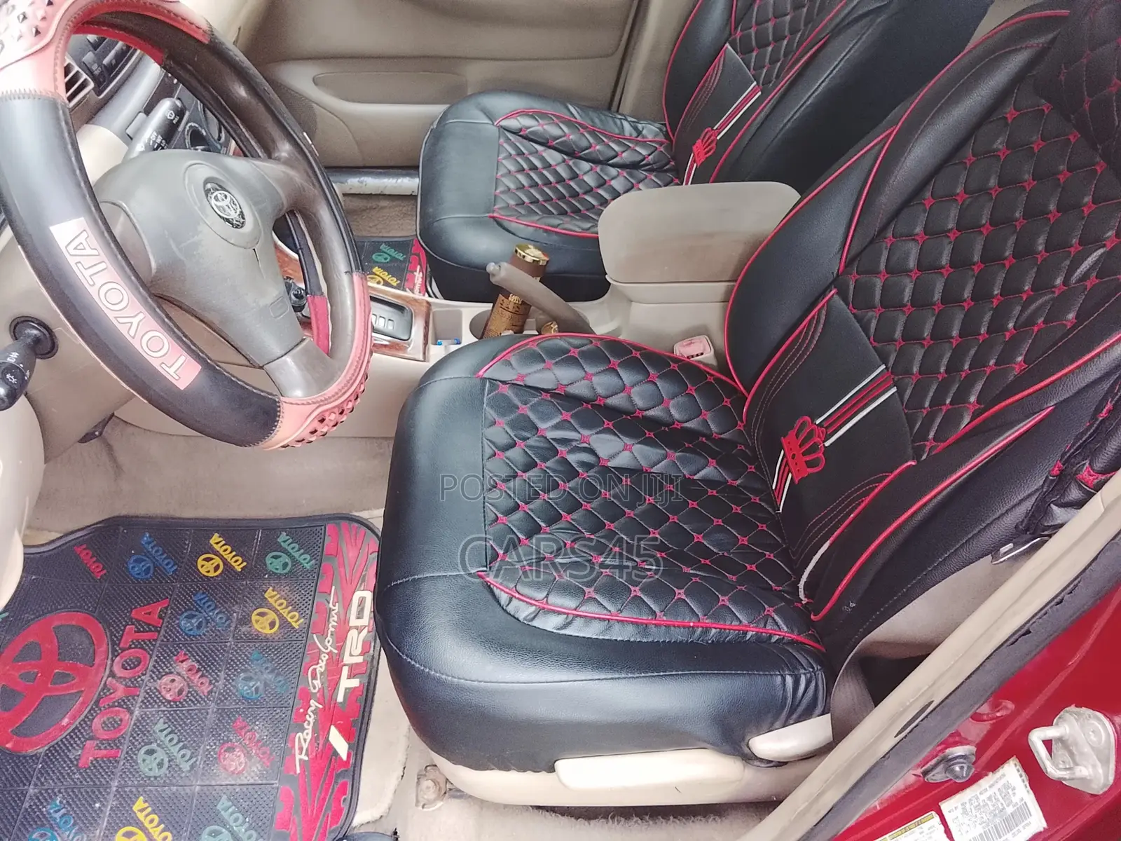 Toyota Corolla 1.4 D-4D Automatic 2007 Red