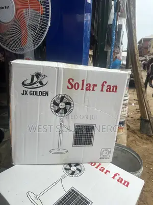 JX Golden 16inches Solar Fan
