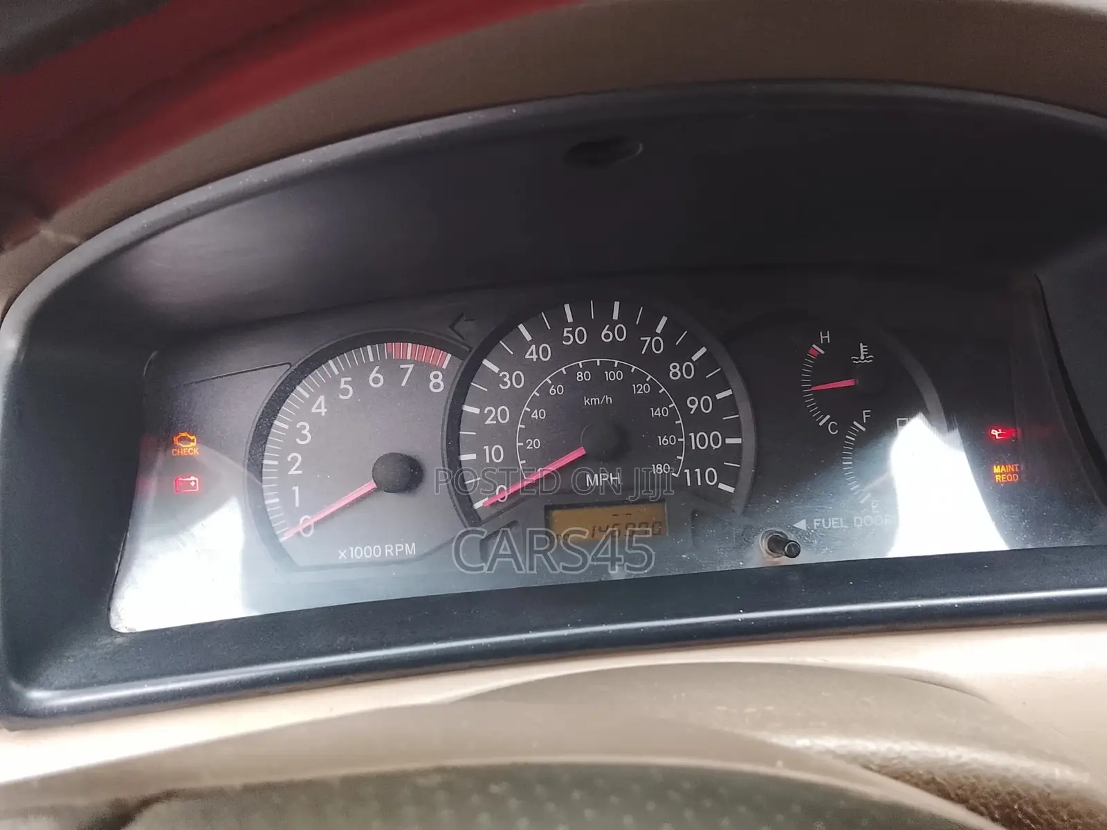 Toyota Corolla 1.4 D-4D Automatic 2007 Red