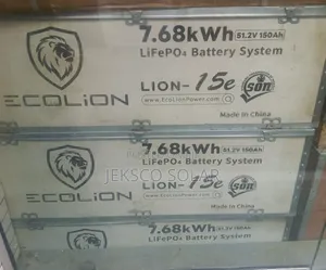 7.68kwh, 48v Ecolion Lithium Battery