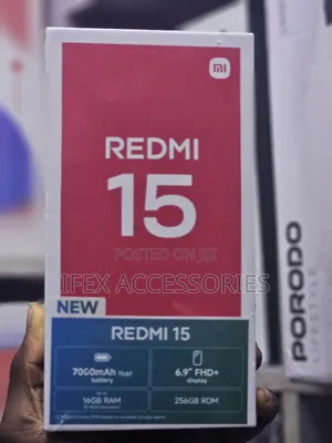 New Xiaomi Redmi 15 256 GB Red