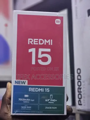 New Xiaomi Redmi 15 256 GB Red