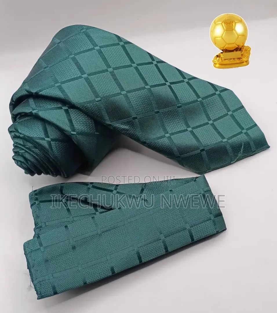 Quality Turkish Ties With Pocket Square