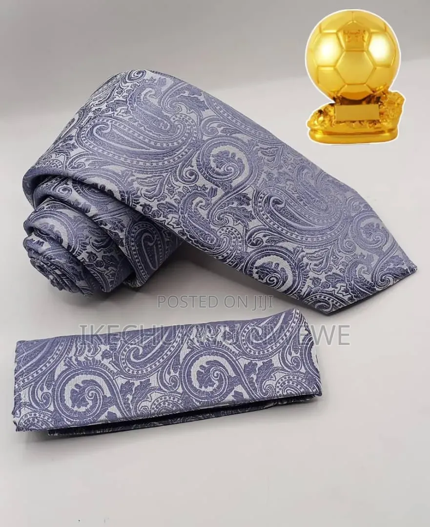 Quality Turkish Ties With Pocket Square
