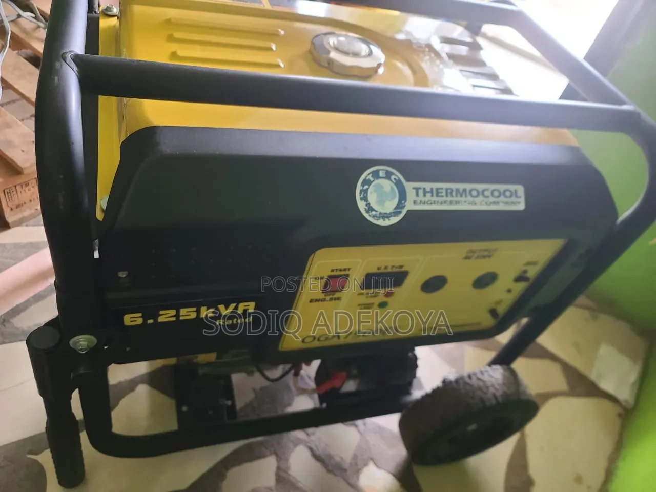 Fairly Used Thermocool Oga 7500ES Generator (6.25 kVA)