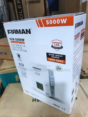 FIRMAN 5KVA Wall Mounted Voltage Adjustment Stabilizer