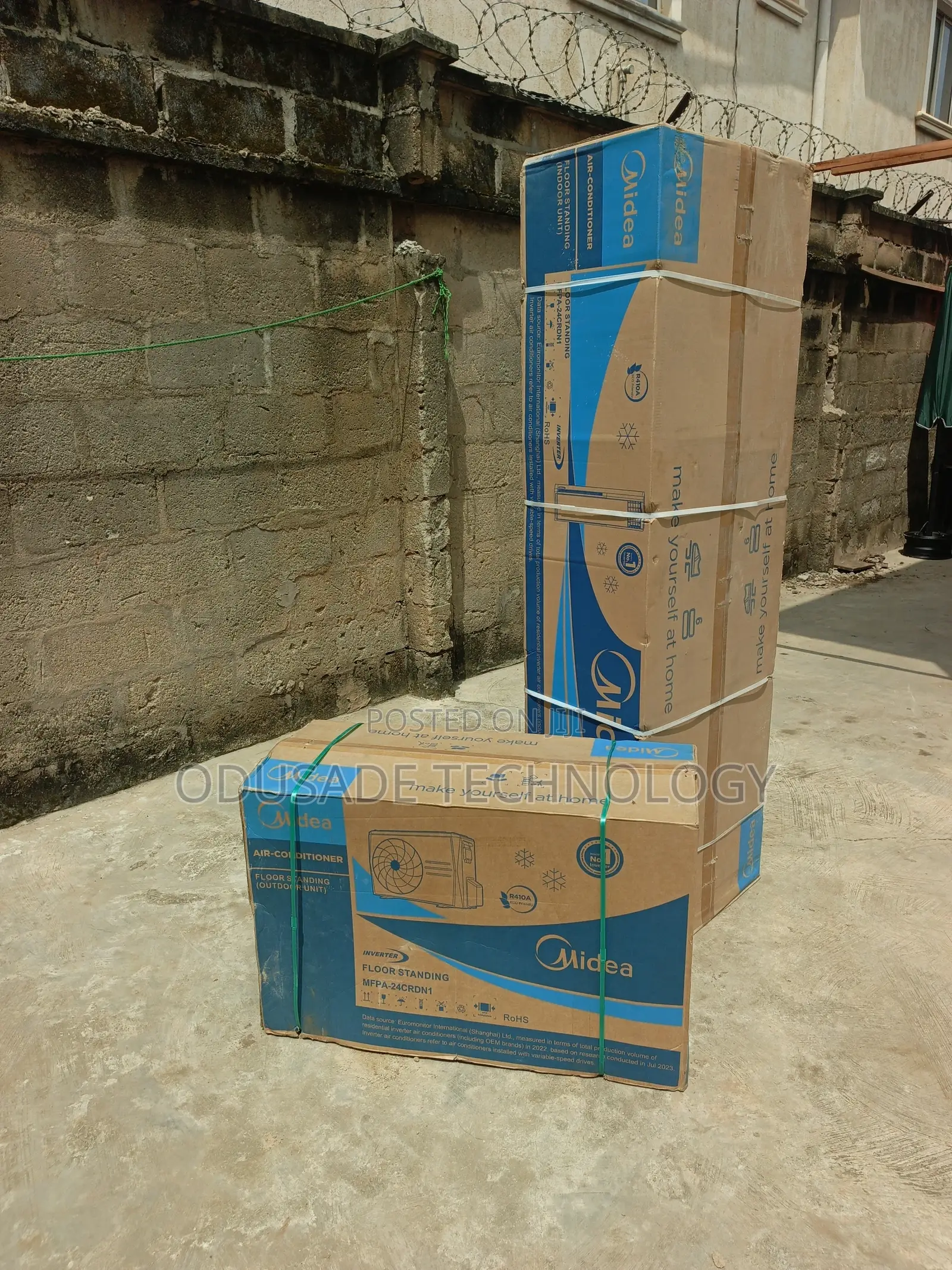 Midea 3HP Inverter Standing AC MFPA-24CRDN1