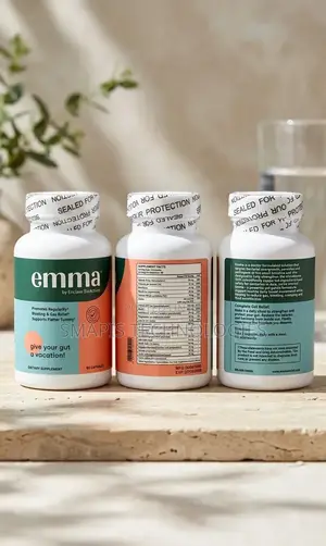Emma Gut Health Supplement (60 Capsules) - Bloating & Gas Relief