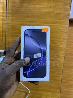 New Apple iPhone 16 Pro 256 GB Black