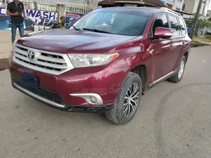 Toyota Highlander 4x4 2008 Red