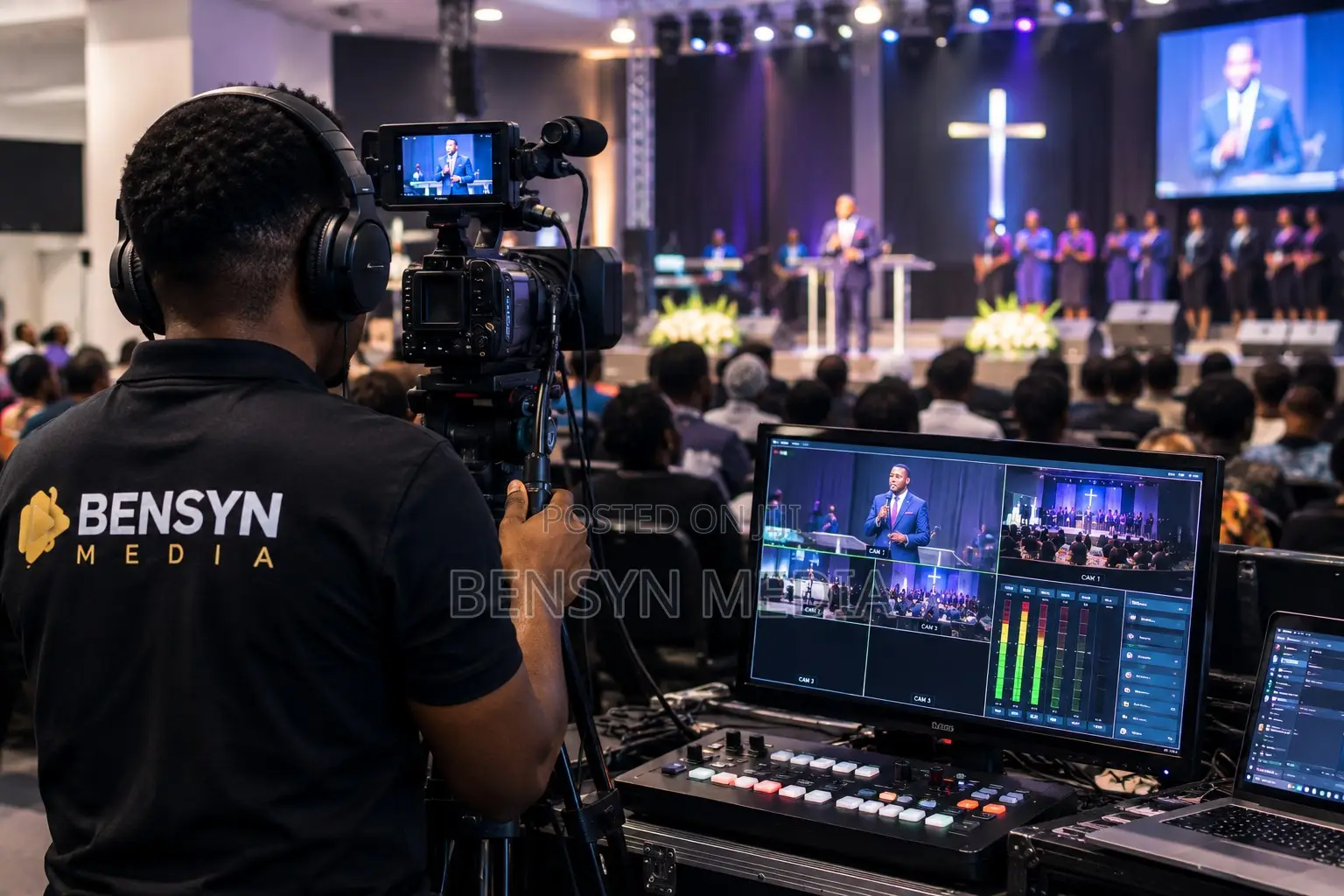 Professional Livestreaming for Churches, Events & Conferences