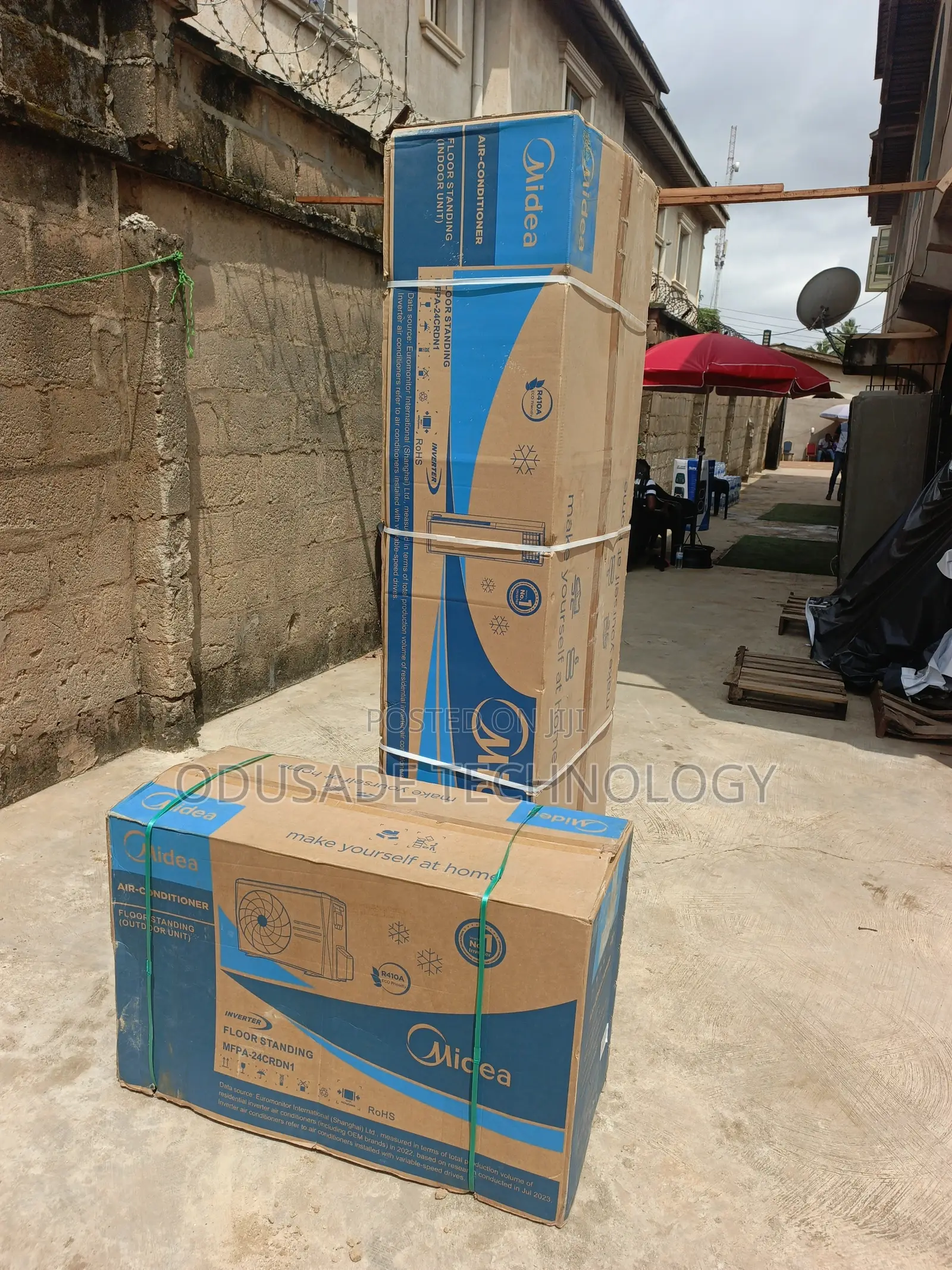 Midea 3HP Inverter Standing AC for Modern Interiors