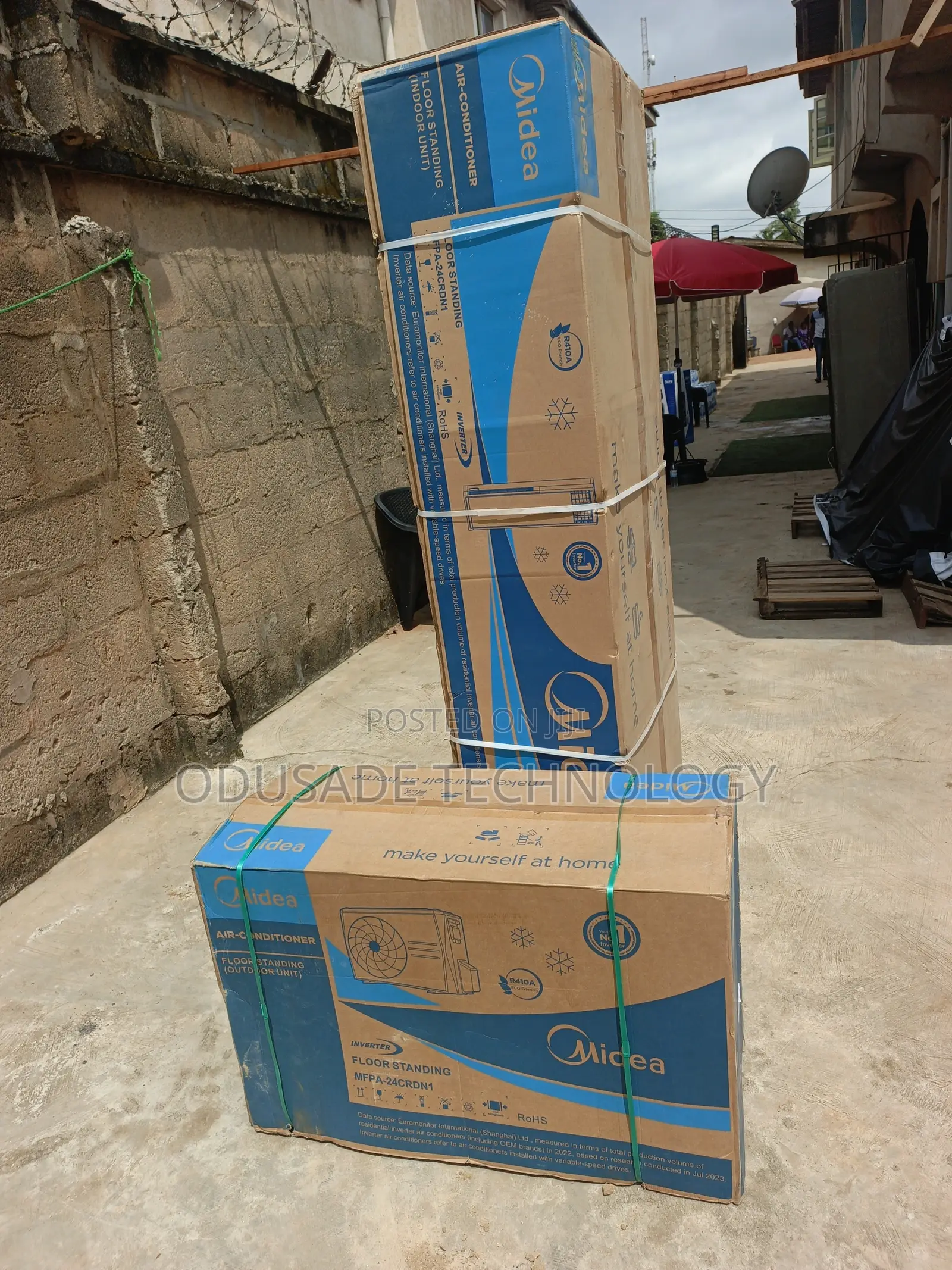 Quality Midea 3HP Inverter Standing Air Conditioner