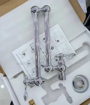 Wall-Mounted Folding Pot Filler Kitchen Faucet